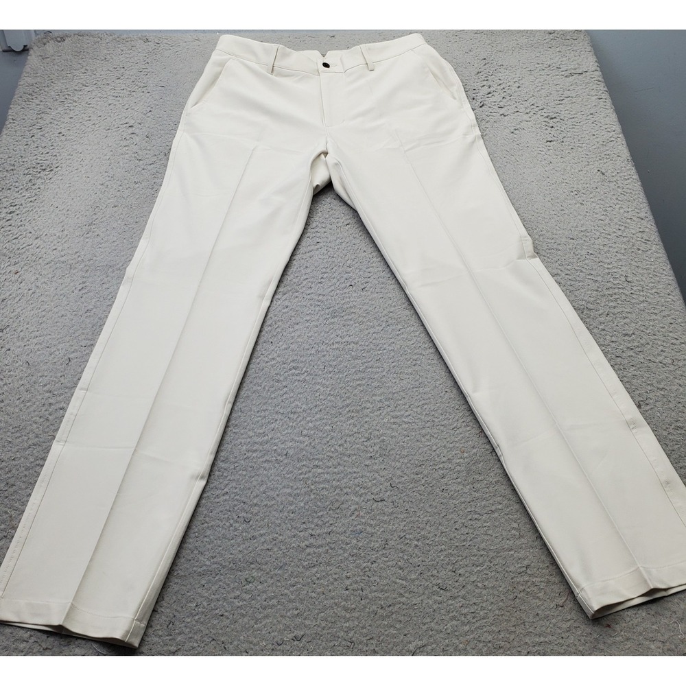 Dunning Golf Chino Pants Mens 32/32 Tan Performance Stretch Quick Dry D7S13P067